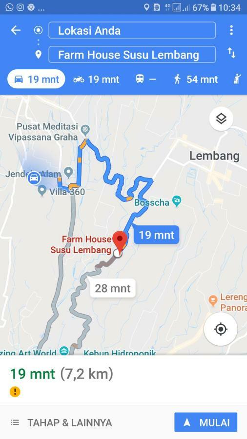 Homestay Triniti Lembang Exterior foto