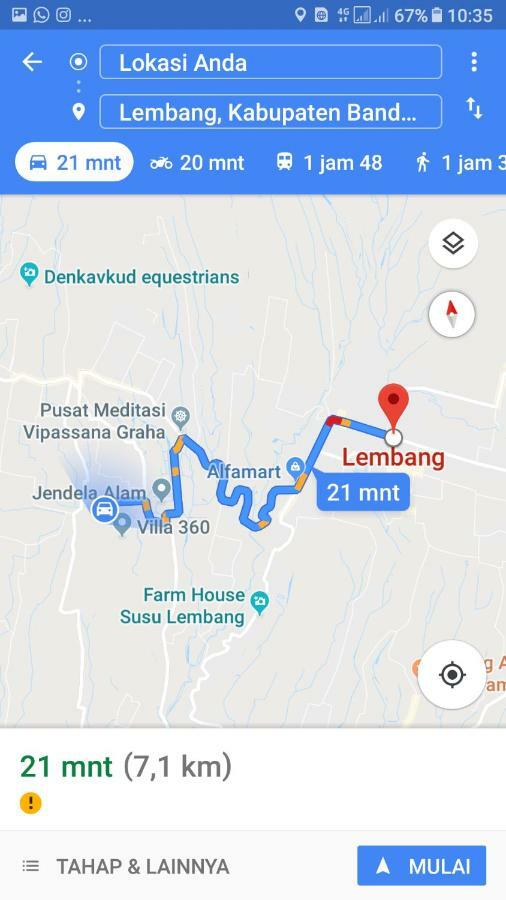Homestay Triniti Lembang Exterior foto